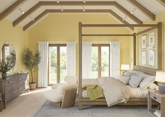 Floral Whimsy, Silver - Made to Measure Curtains - Image 14